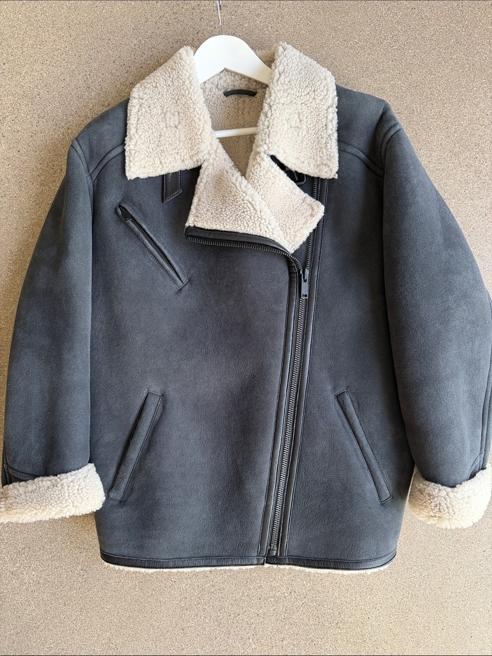 Isabel Marant ADAGIO Shearling Coat SIZE 38